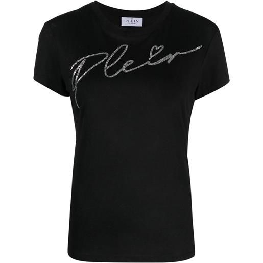 Philipp Plein t-shirt sexy pure girocollo - nero