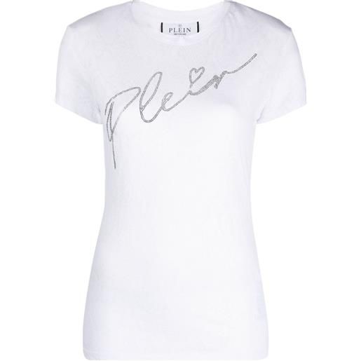 Philipp Plein t-shirt sexy pure girocollo - bianco