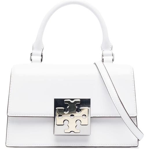 Tory Burch borsa con manico mini - bianco