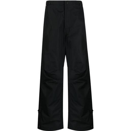 Maharishi pantaloni ventile snopants taglio comodo - nero