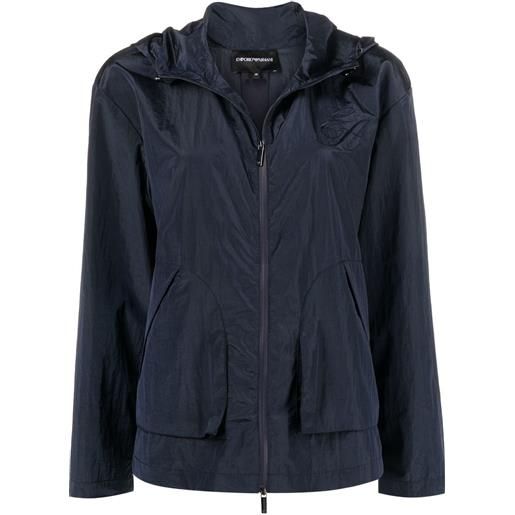 Emporio Armani giacca con zip - blu