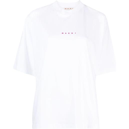 Marni t-shirt con stampa - bianco