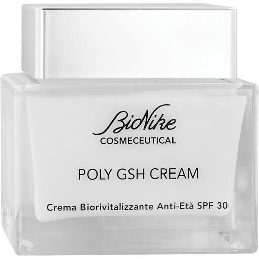 I.C.I.M. (BIONIKE) INTERNATION bionike cosmeceutical poly gsh cream crema biorivitalizzante anti-eta' spf30 50 ml