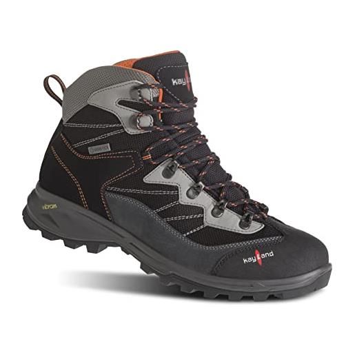 Kayland 018021135 taiga evo gtx uomo, black orange eu 40