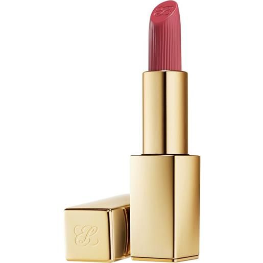 Estee Lauder pure color lipstick - rossetto 420 - rebellious rose finish creme