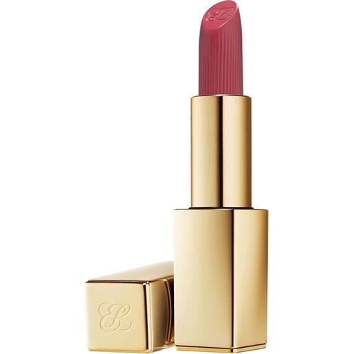 Estee Lauder pure color lipstick - rossetto 420 - rebellious rose finish matte