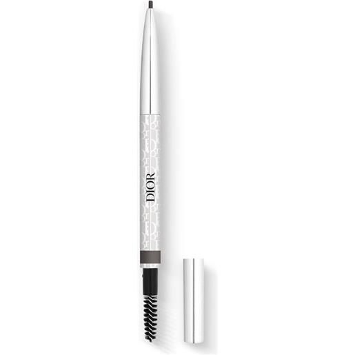 DIORshow brow styler - matita per sopracciglia - waterproof - precisione estrema - 24 ore di tenuta 033 - grey brown