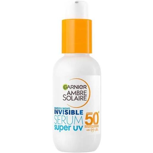 577N garnier ambre solaire super uv siero viso invisibile 30ml spf50+