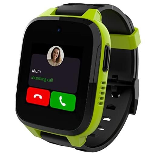 Xplora xgo 3 - telefono orologio per bambini (4g) - chiamate, messaggi, modalità scuola per bambini, funzione sos, localizzazione gps, fotocamera e contapassi - include 2 anni di garanzia (verde)