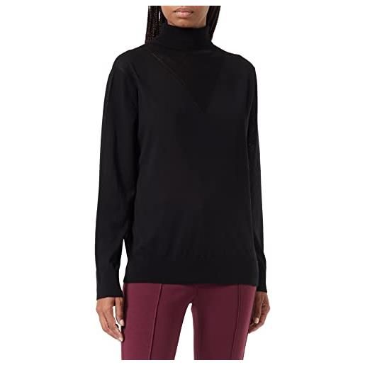 G-STAR donna core roll neck knitted sweater, marrone (chocolate lab d21961-d166-d312), xl