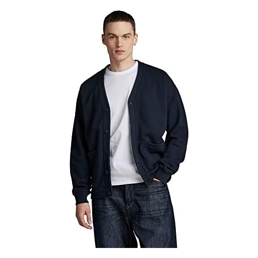 G-STAR RAW men's essential cardigan relaxed sweater, blu (salute d22736-d395-c742), xxl