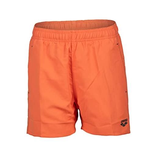 Arena solid boxer r costume bambino mare e piscina, costume da bagno in morbido tessuto riciclato ad asciugatura rapida, boxer mare con slip interno in mesh e tasche laterali