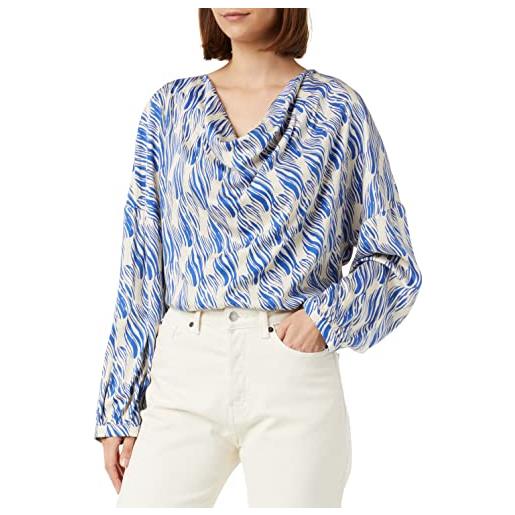 Sisley blouse 5uuflq03q, multicolor 63a, s donna