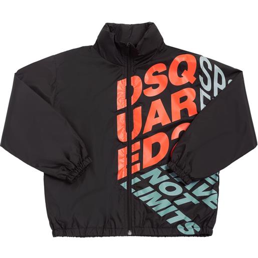 DSQUARED2 giacca in nylon con logo