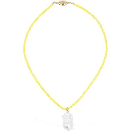 TIMELESS PEARLY collana con charm perla
