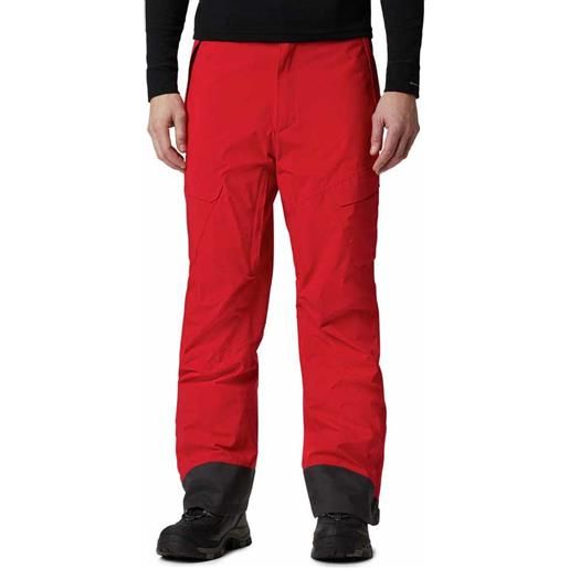 Columbia powder stash pants rosso 42 / 32 uomo