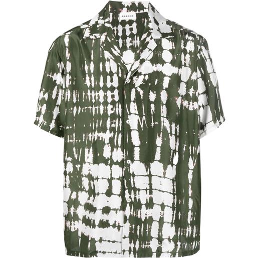 P.A.R.O.S.H. camicia con stampa grafica - verde