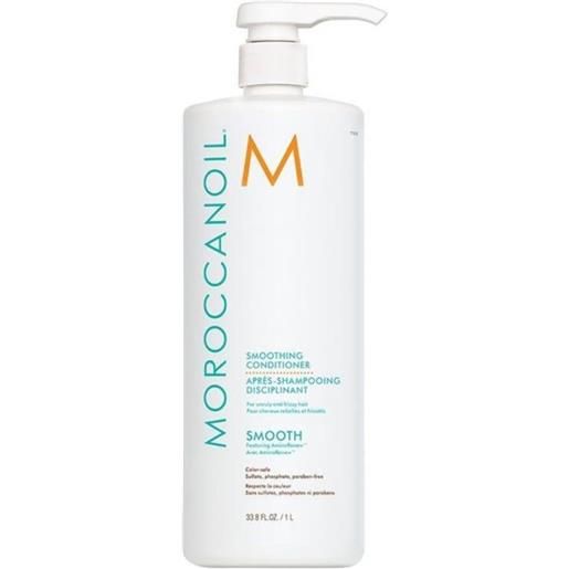 Moroccanoil smoothing conditioner 1000ml - balsamo disciplinante lisciante per capelli crespi e ribelli