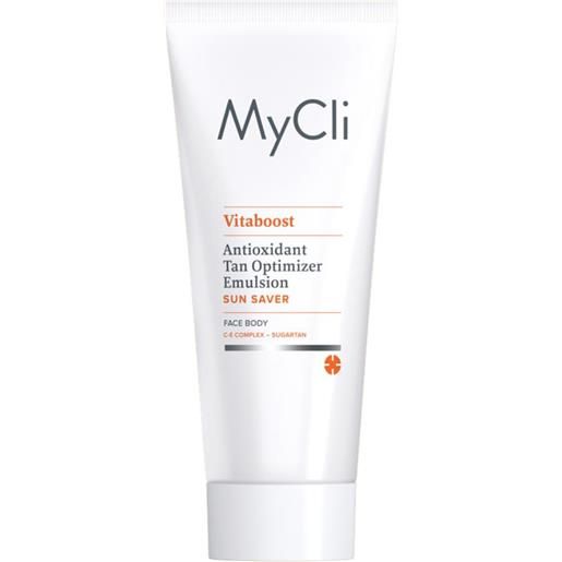 PERLAPELLE Srl mycli - vitaboost sun saver emulsione antiossidante pro-abbronzatura viso/corpo 200ml