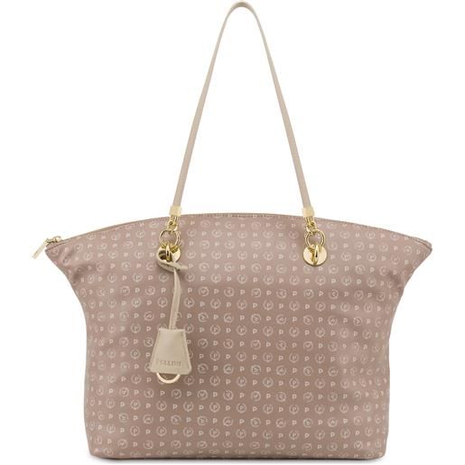 POLLINI tote bag heritage soft touch - beige