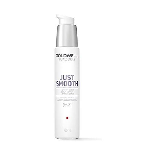 Goldwell dualsenses just smooth, siero 6 effects per capelli indisciplinati e crespi, 100ml