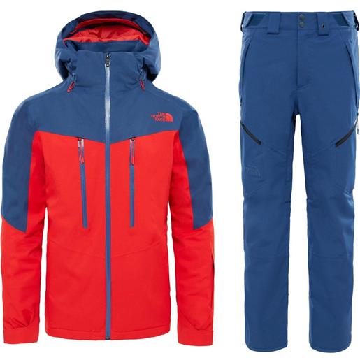 THE NORTH FACE completo tecnico chakal jacket + chakal pant sci snowboard