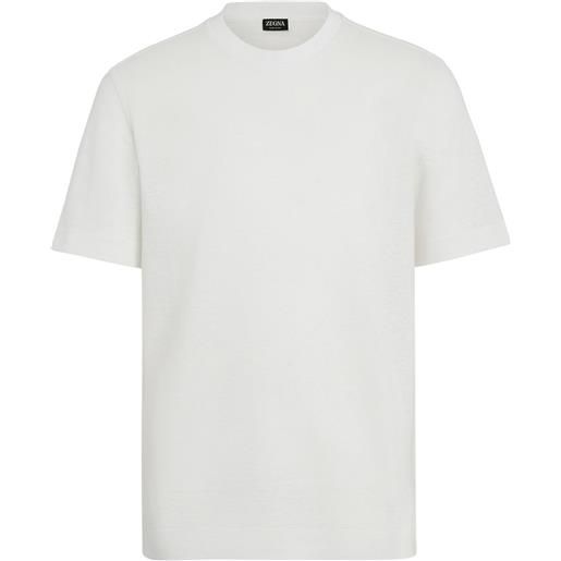 Zegna t-shirt a maniche corte - bianco