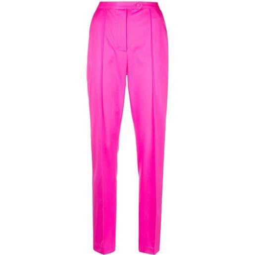 STYLAND pantaloni affusolati a vita alta - rosa