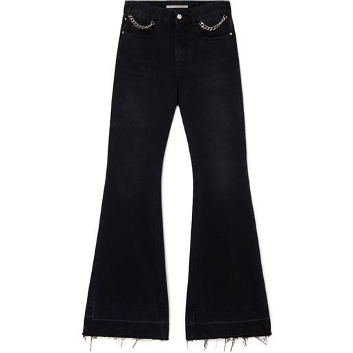 Stella McCartney jeans svasati falabella - nero
