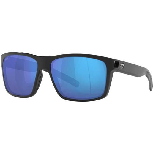 Costa slack tide mirrored polarized sunglasses trasparente, nero blue mirror 580g/cat3 donna