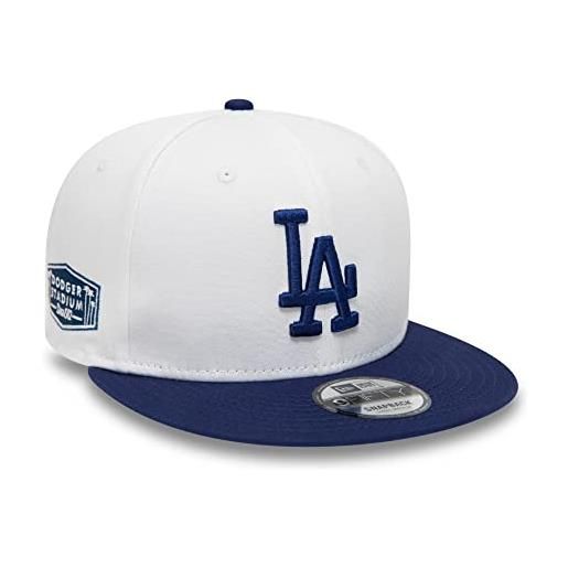 New Era los angeles dodgers mlb white crown patches white 9fifty snapback cap - s-m (6 3/8-7 1/4)