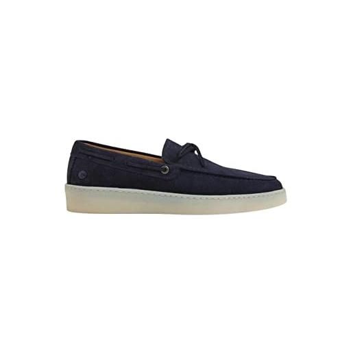 Hackett London walles moc, mocassino uomo, sabbia, 43 eu