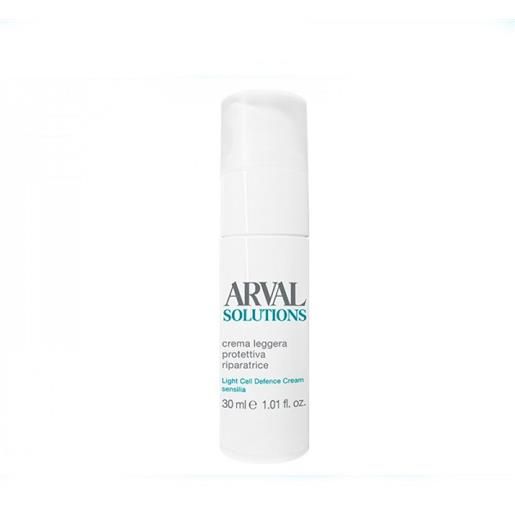 Arval solutions light cell defence - crema viso protettiva riparatrice 30 ml