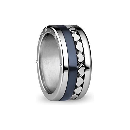 BERING anello donna, misura 10, argento lucido