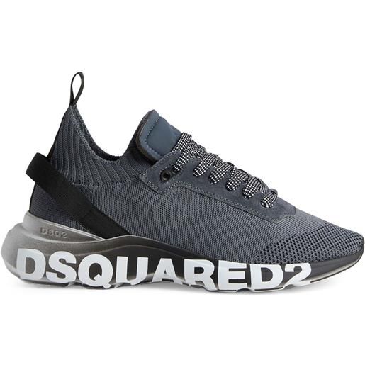 Dsquared2 sneakers con stampa - grigio