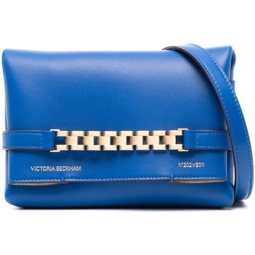 Victoria Beckham pouch chain - blu
