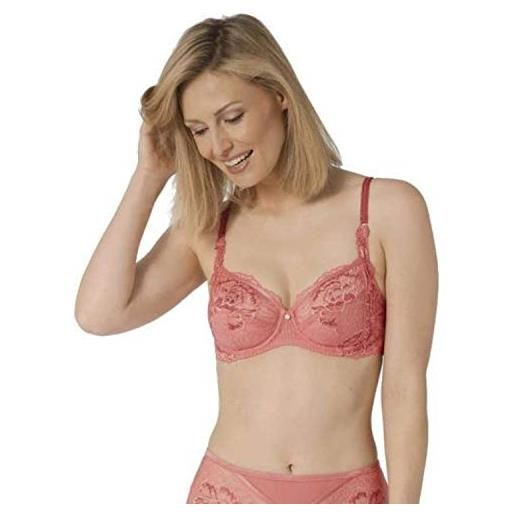 Triumph peony florale w reggiseno con ferretto, cinnamon brown, 2b donna