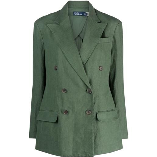 Polo Ralph Lauren blazer doppiopetto - verde