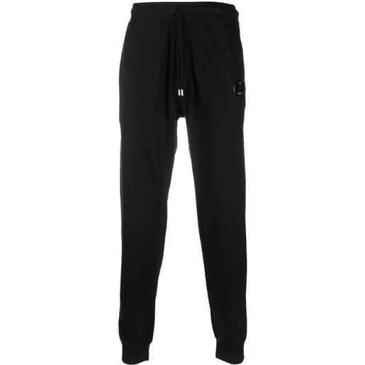C.P. Company pantaloni sportivi con applicazione - nero