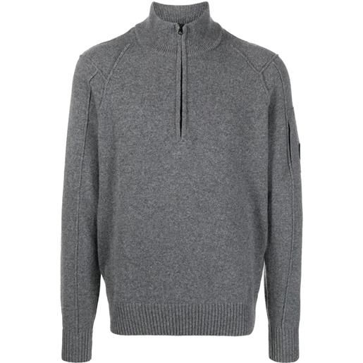 C.P. Company maglione con dettaglio - grigio