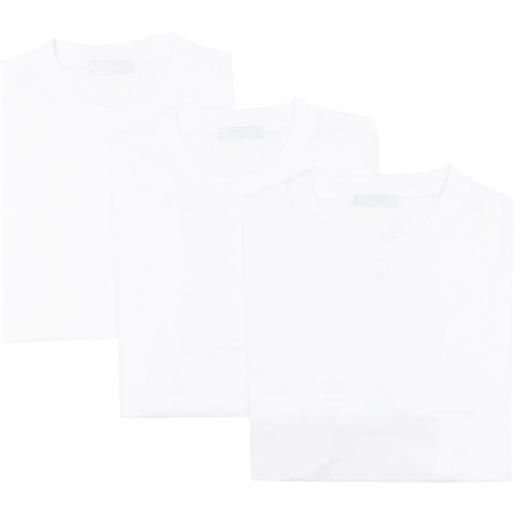 Prada t-shirt a maniche corte - bianco
