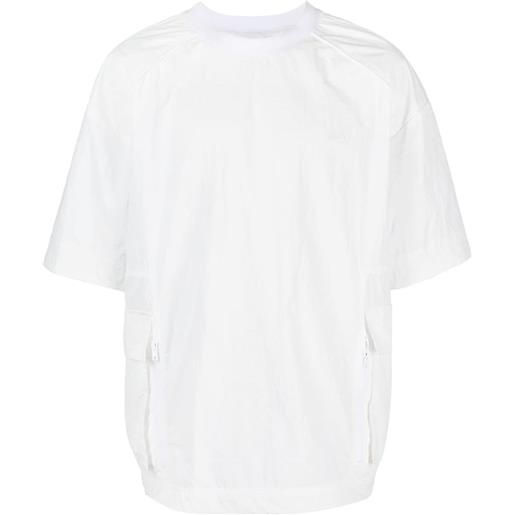 Juun.J t-shirt con tasche - bianco