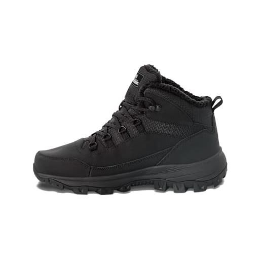 Jack Wolfskin everquest texapore mid m, sneaker uomo, nero, 42 eu