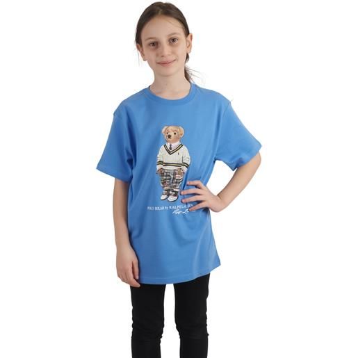 Polo ralph lauren t-shirt bambino con polo bear