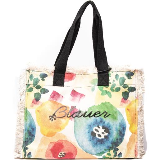 BLAUER BLAUER canvas shopping bag - disponibili solo taglie: uni uni