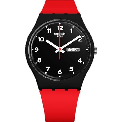 Swatch red grin Swatch gb754