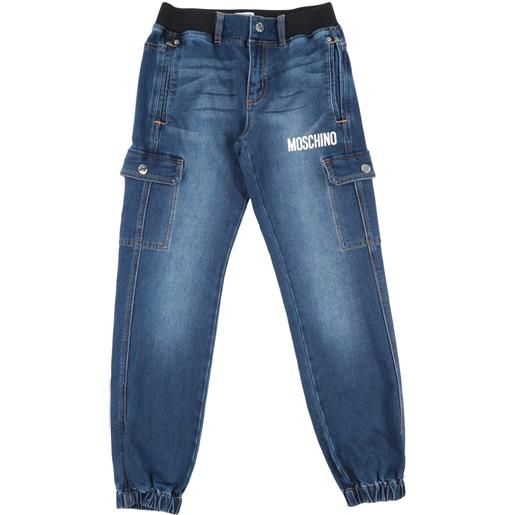 MOSCHINO TEEN - pantaloni jeans