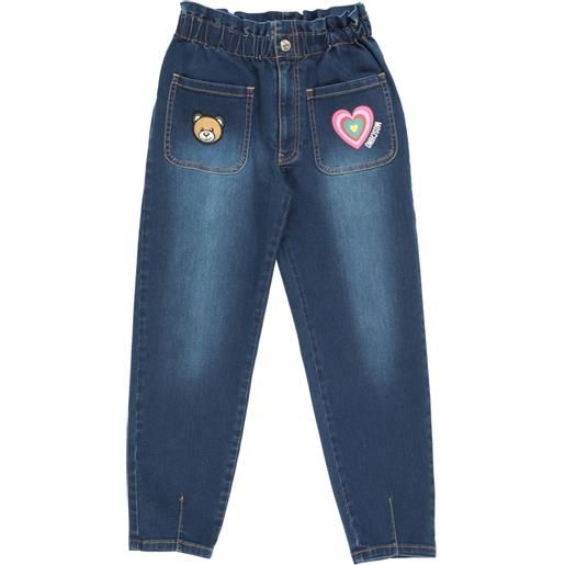 MOSCHINO TEEN - pantaloni jeans