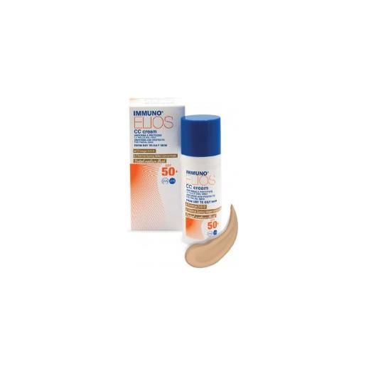 Morgan immuno elios cc cream spf50+ tinted medium crema solare colorata 40 ml