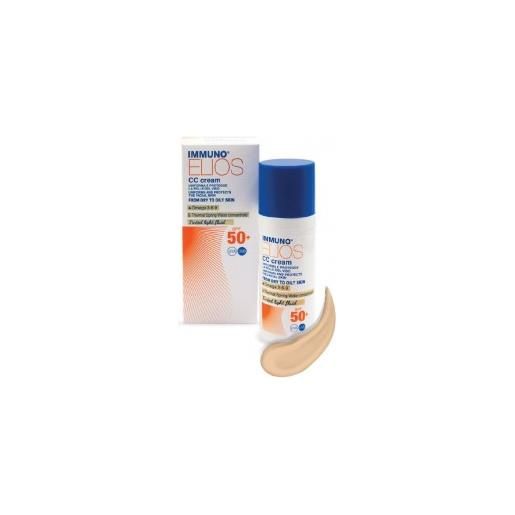 Morgan immuno elios cc cream spf50+ tinted light crema colorata protettiva uniformante 40 ml